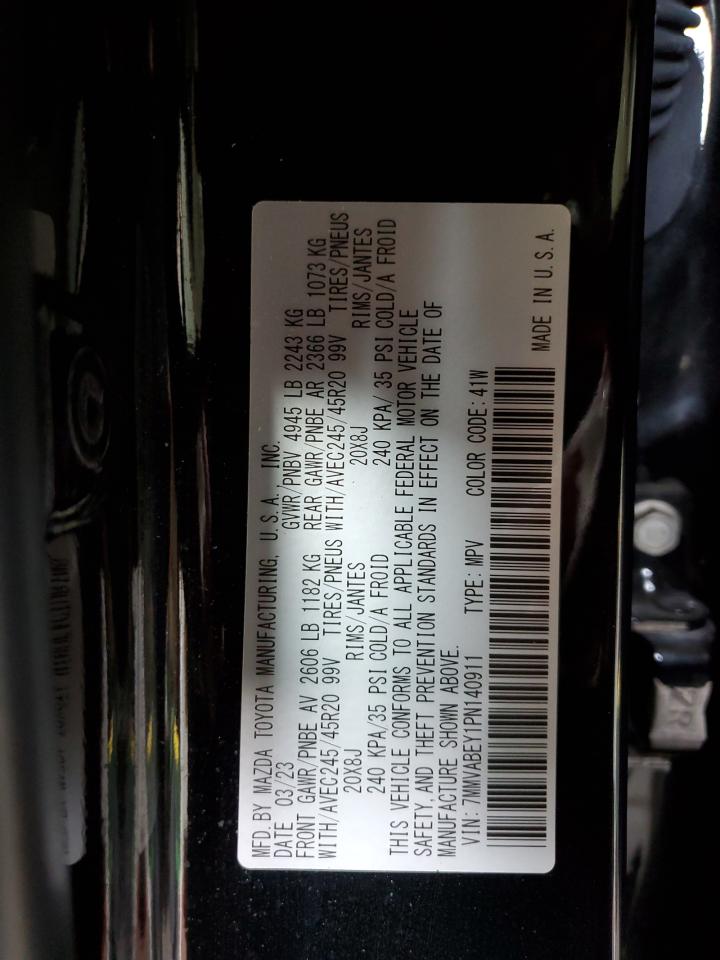 2023 Mazda Cx-50 Premium Plus VIN: 7MMVABEY1PN140911 Lot: 71861875