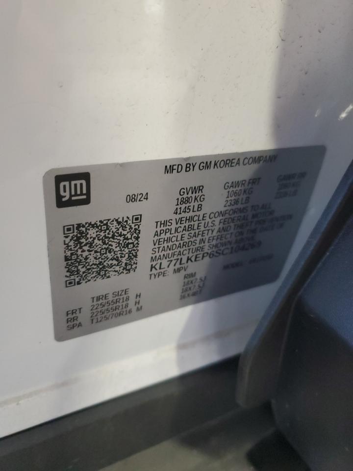 2025 Chevrolet Trax Activ VIN: KL77LKEP6SC104269 Lot: 71298825