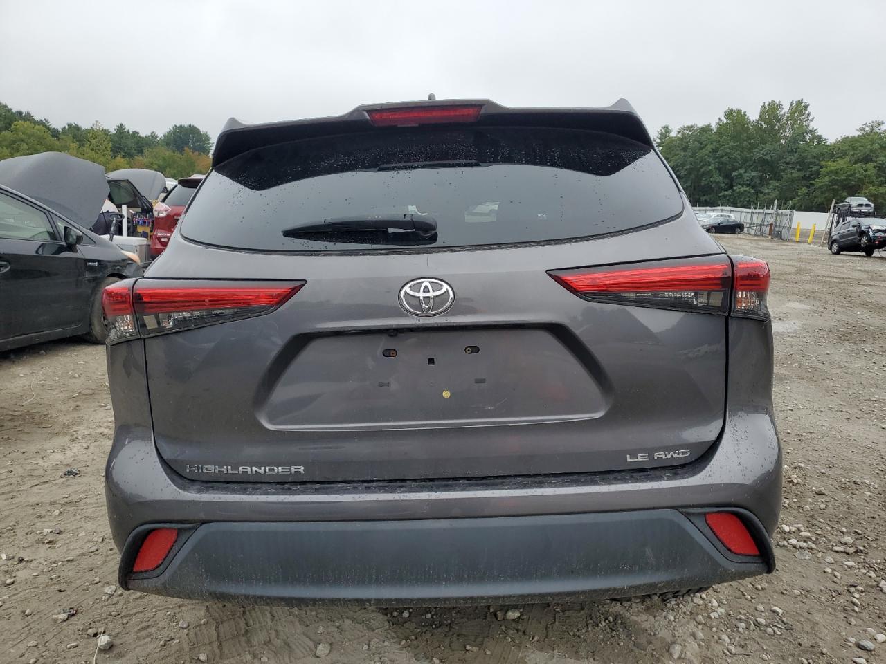 2021 Toyota Highlander L VIN: 5TDBZRBH6MS098332 Lot: 80469885