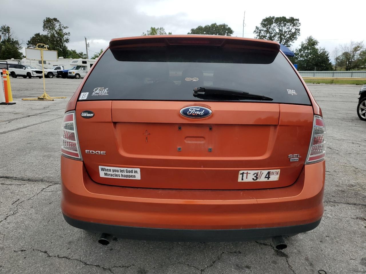 2007 Ford Edge Sel VIN: 2FMDK48CX7BB59629 Lot: 81565305