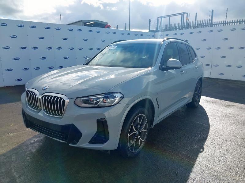2022 BMW X3 XDRIVE20I M SPORT MHEV  for sale at Copart WHITBURN