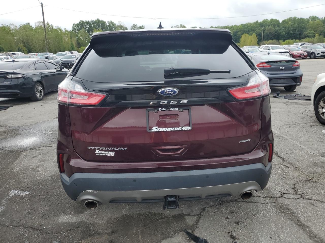 2021 Ford Edge Titanium VIN: 2FMPK4K99MBA40444 Lot: 81720205