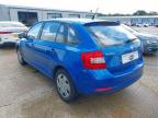 2014 SKODA RAPID SPACEBACK S TSI  for sale at Copart NEWBURY