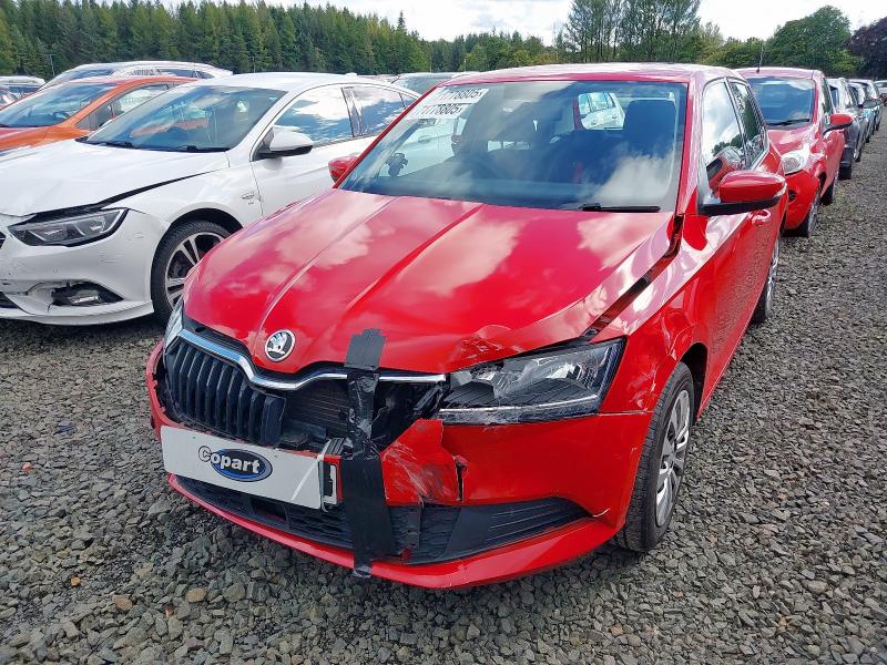 2019 SKODA FABIA S MPI  for sale at Copart EAST KILBRIDE