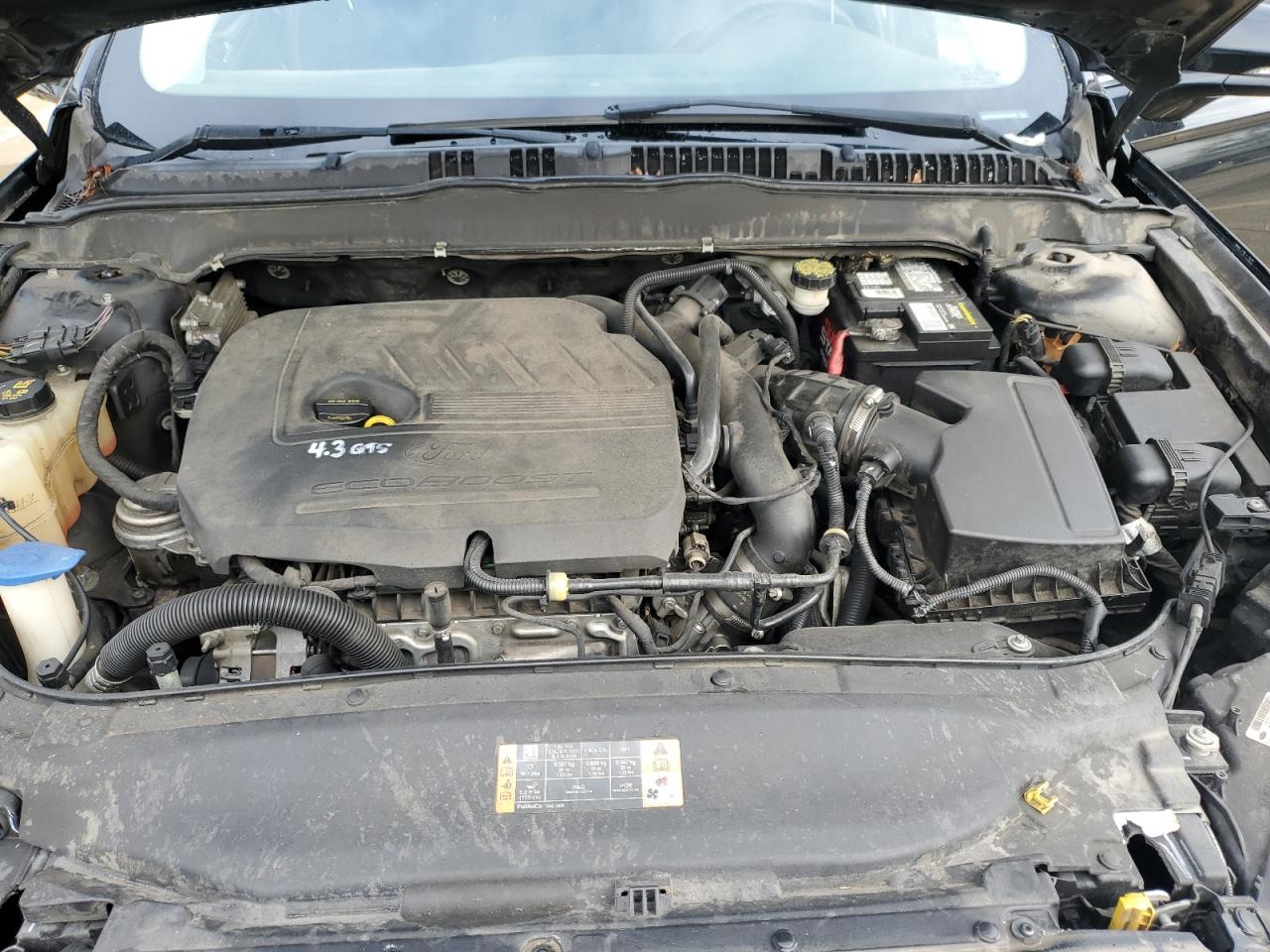 2014 Ford Fusion Se VIN: 3FA6P0HD7ER224506 Lot: 81131565