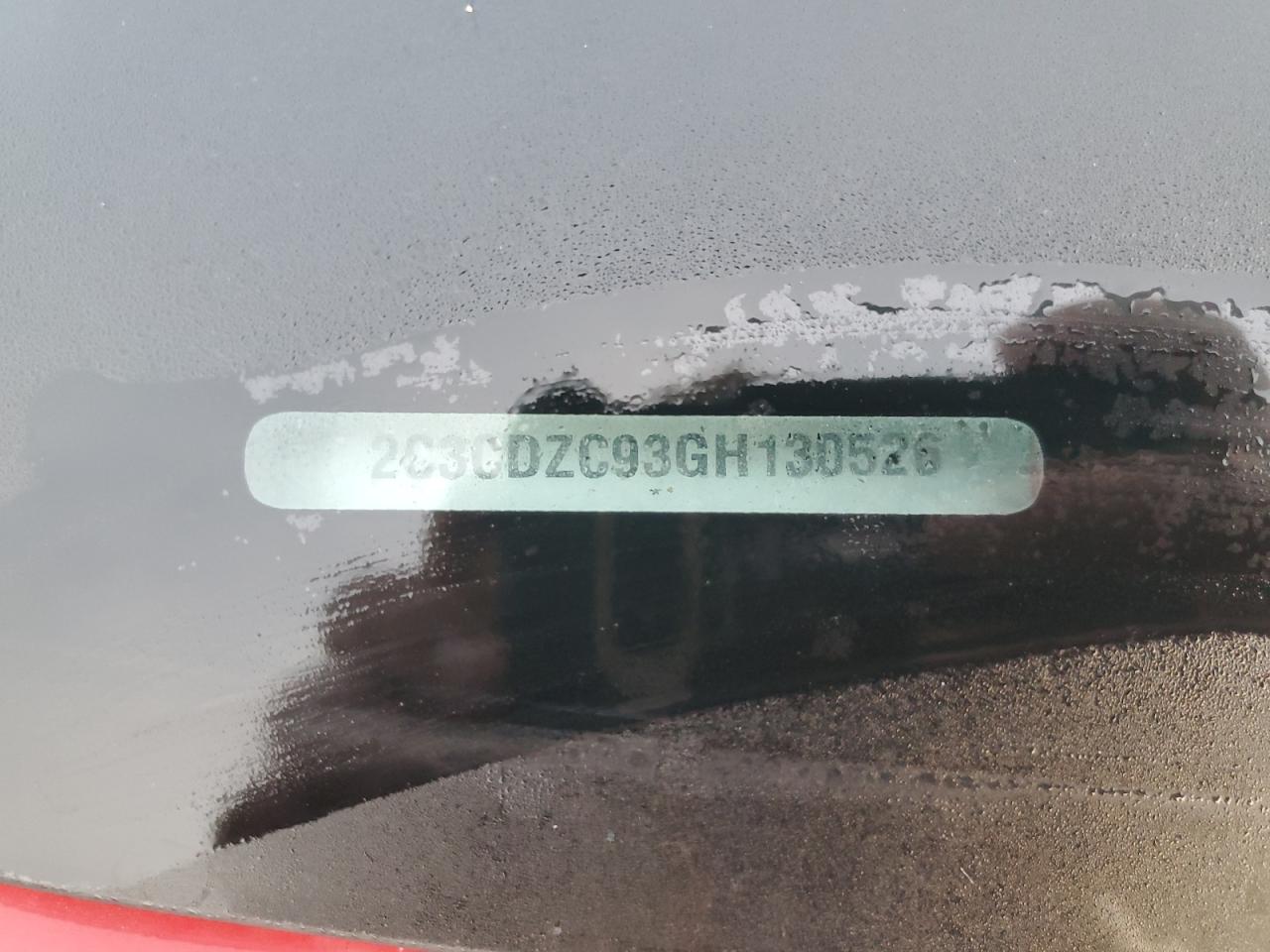 2016 Dodge Challenger Srt Hellcat VIN: 2C3CDZC93GH130526 Lot: 81315095