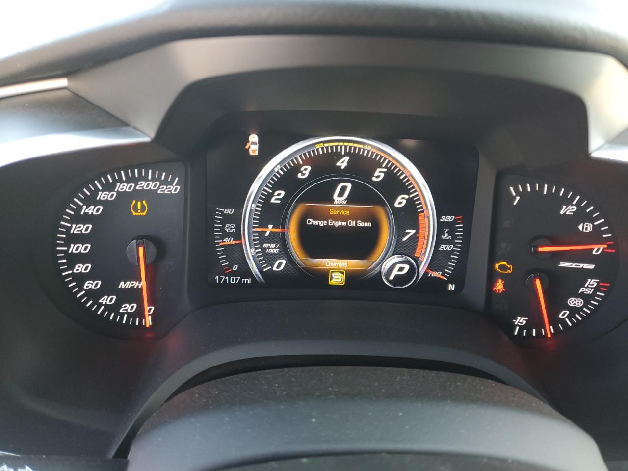 2017 Chevrolet Corvette Z06 2Lz VIN: 1G1YS2D63H5604267 Lot: 80009045