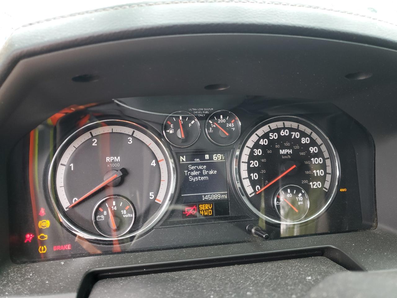 2010 Dodge Ram 2500 VIN: 3D7UT2CL4AG187501 Lot: 80064305