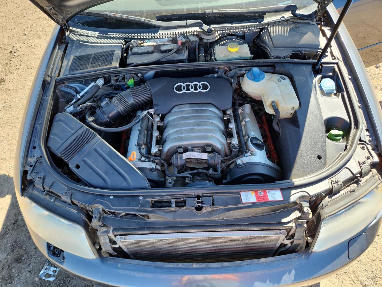 2004 Audi A4 3.0 Quattro VIN: WAULT68E44A215143 Lot: 80504815