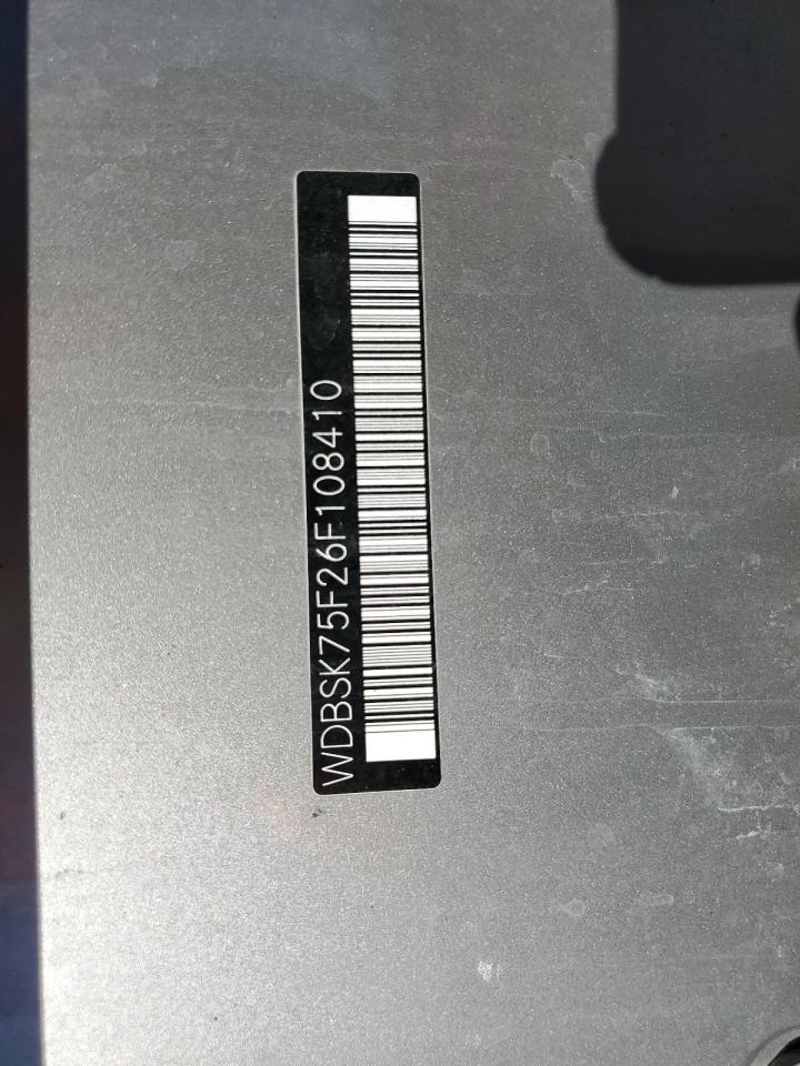 2006 Mercedes-Benz Sl 500 VIN: WDBSK75F26F108410 Lot: 84814485