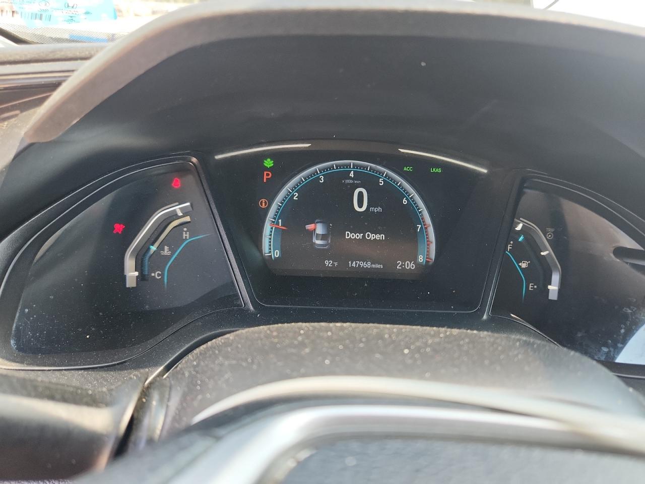 2019 Honda Civic Lx VIN: 19XFC2F61KE012645 Lot: 80966475