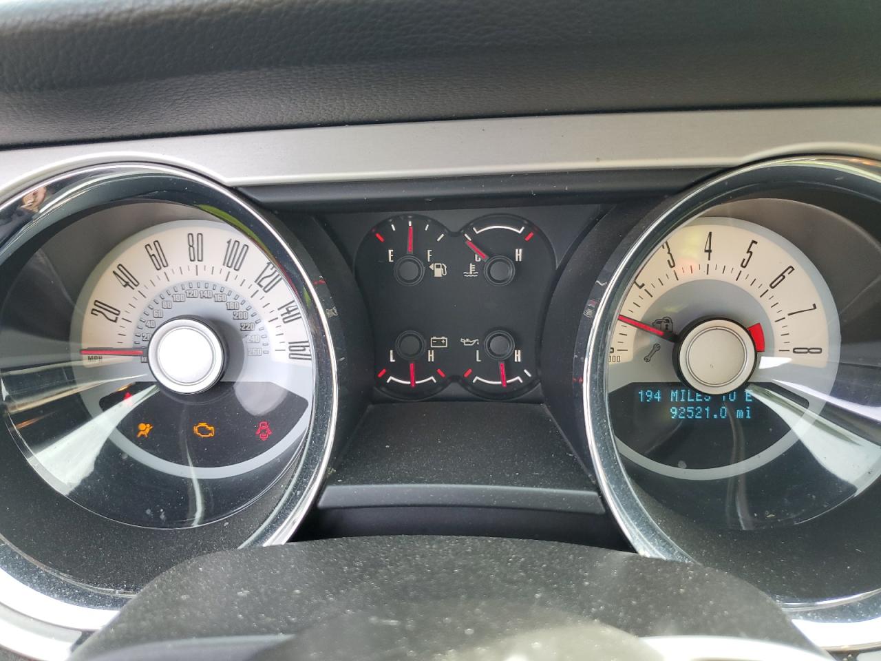 2012 Ford Mustang VIN: 1ZVBP8EM5C5238106 Lot: 80285785