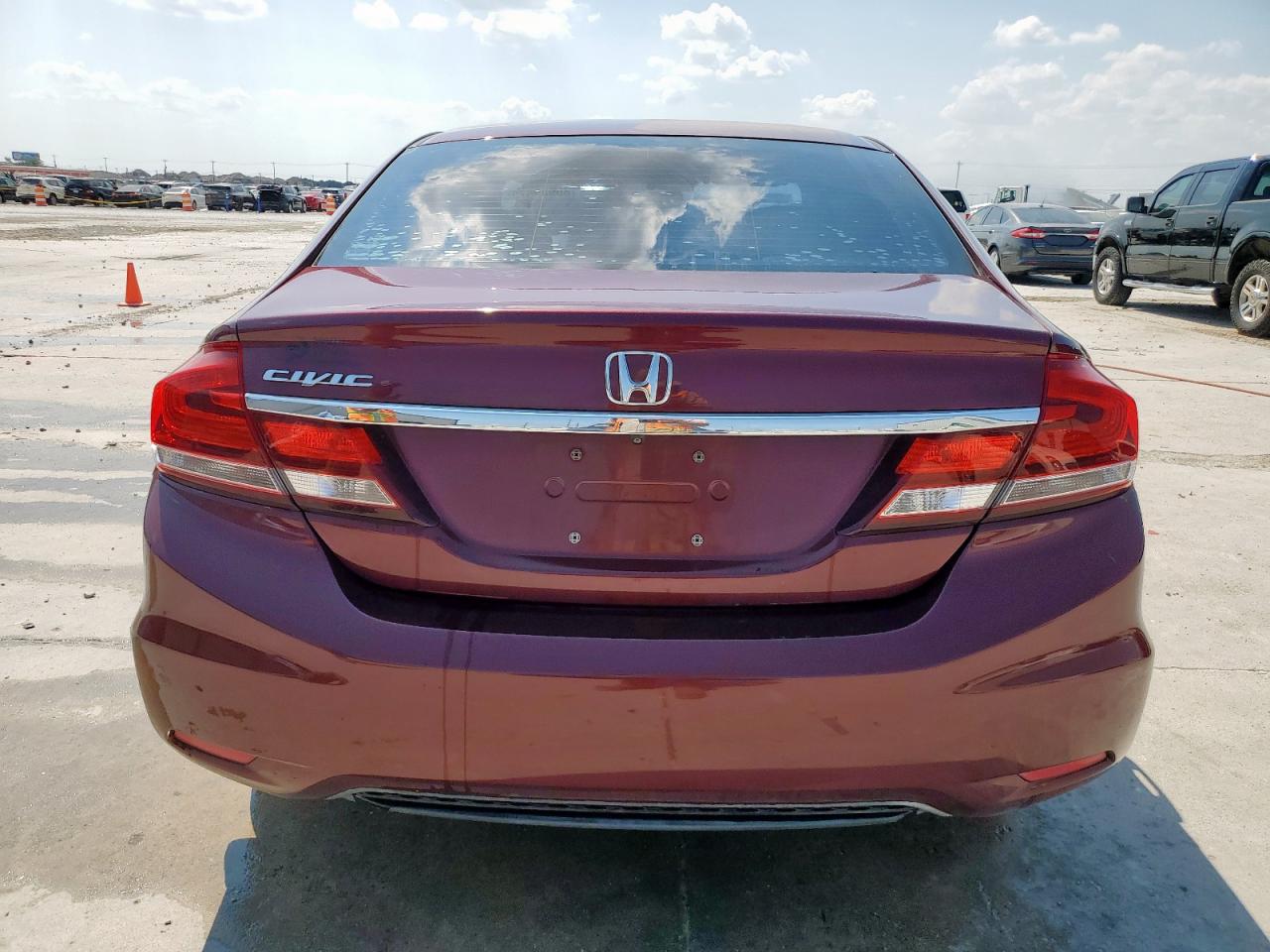 2014 Honda Civic Lx VIN: 2HGFB2F57EH513379 Lot: 80939875