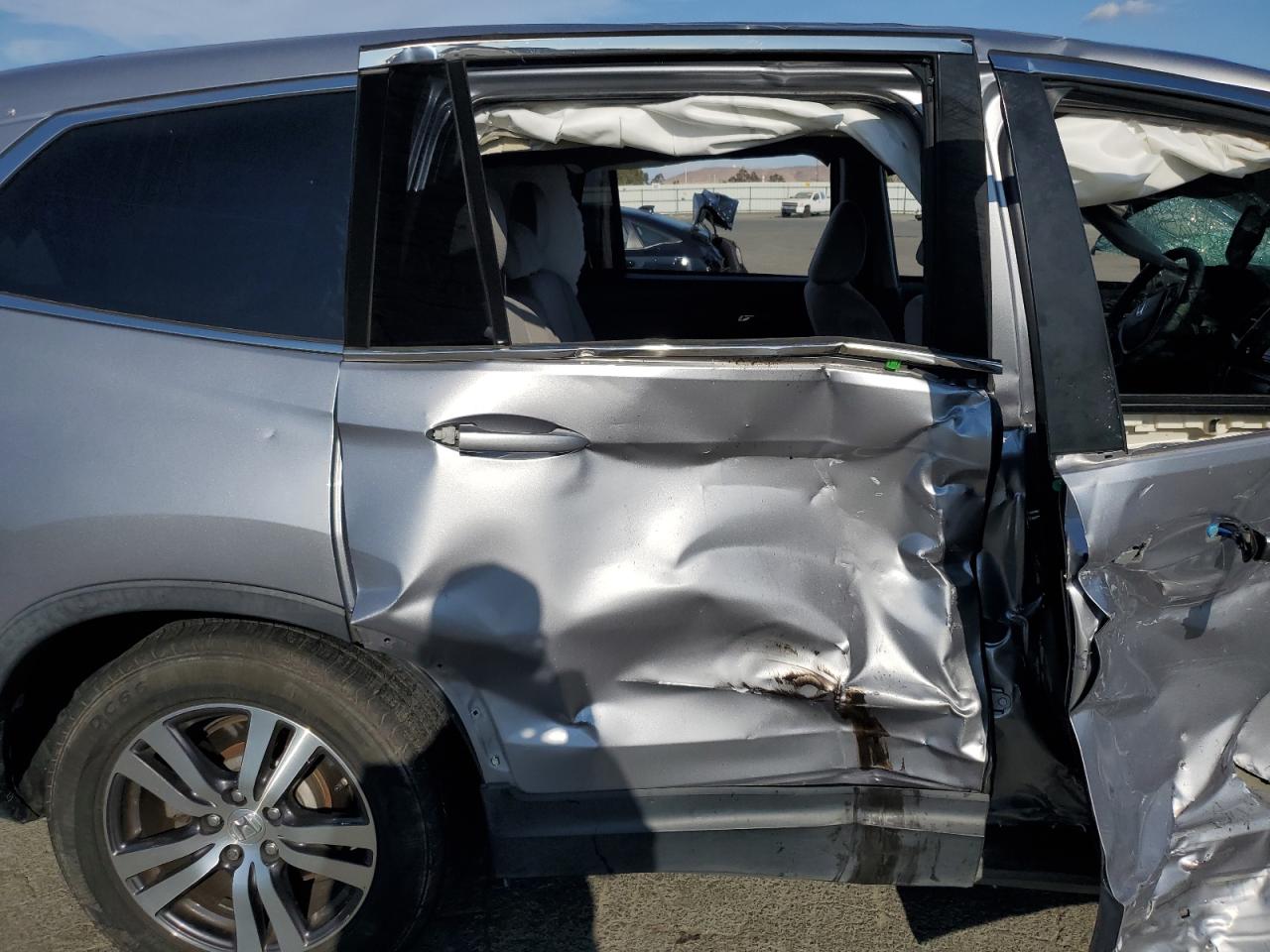 2017 Honda Pilot Ex VIN: 5FNYF5H33HB042141 Lot: 80222315