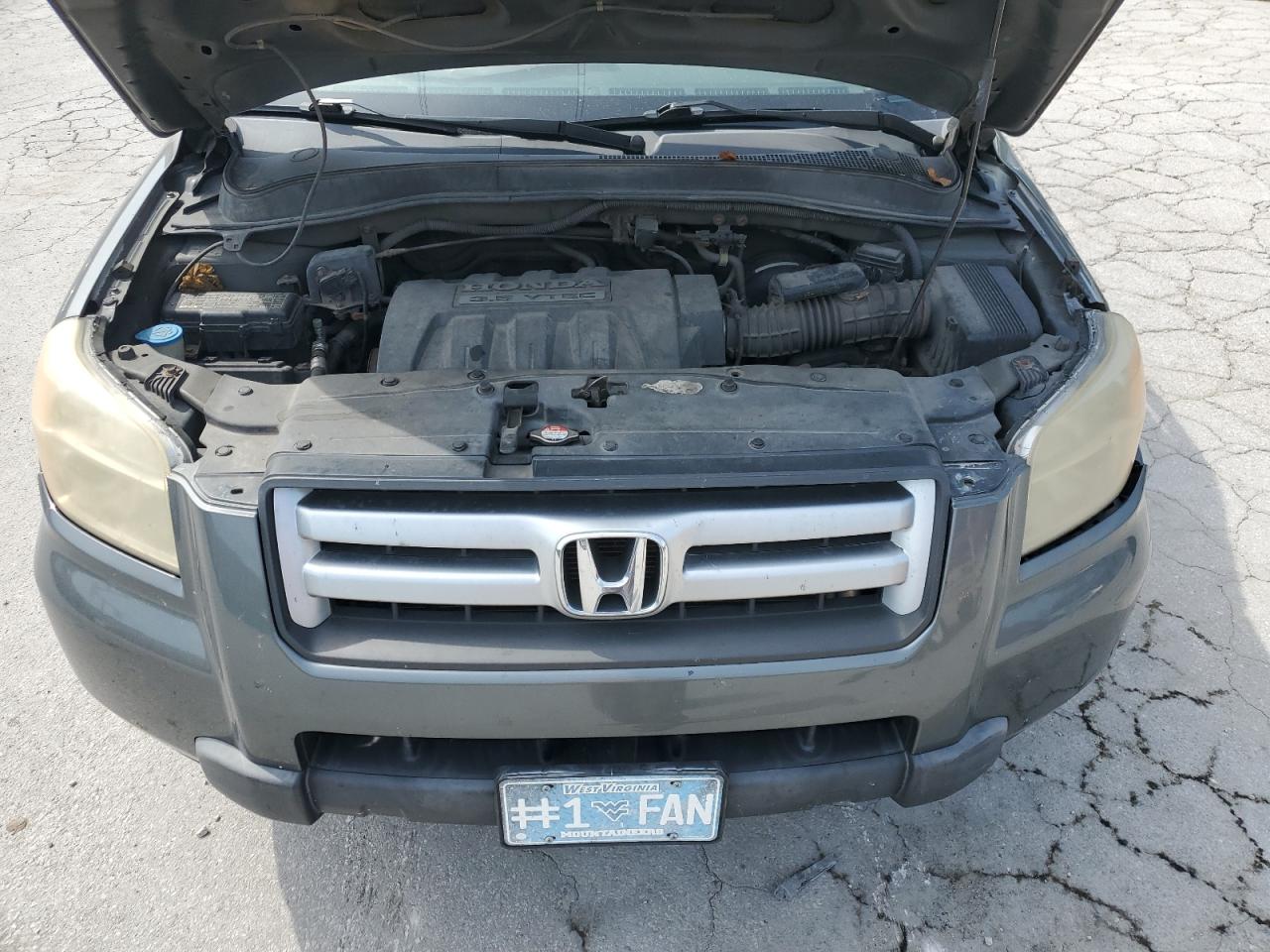 2008 Honda Pilot Vp VIN: 5FNYF18238B040616 Lot: 80315015