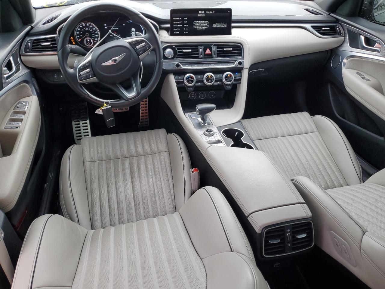 2023 Genesis G70 Base VIN: KMTG34TA6PU114719 Lot: 80807895