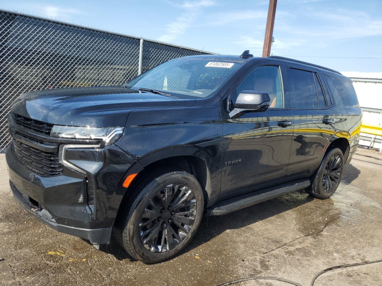 2021 Chevrolet Tahoe K1500 Lt black null gas 1GNSKNKDXMR106500 photo #1