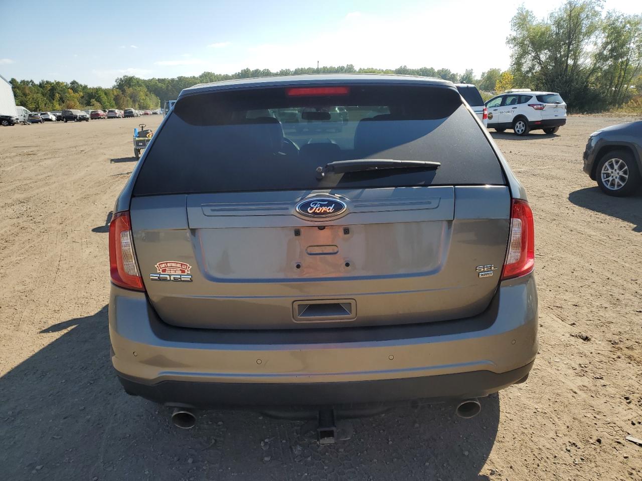 2013 Ford Edge Sel VIN: 2FMDK4JC7DBE35822 Lot: 81378725