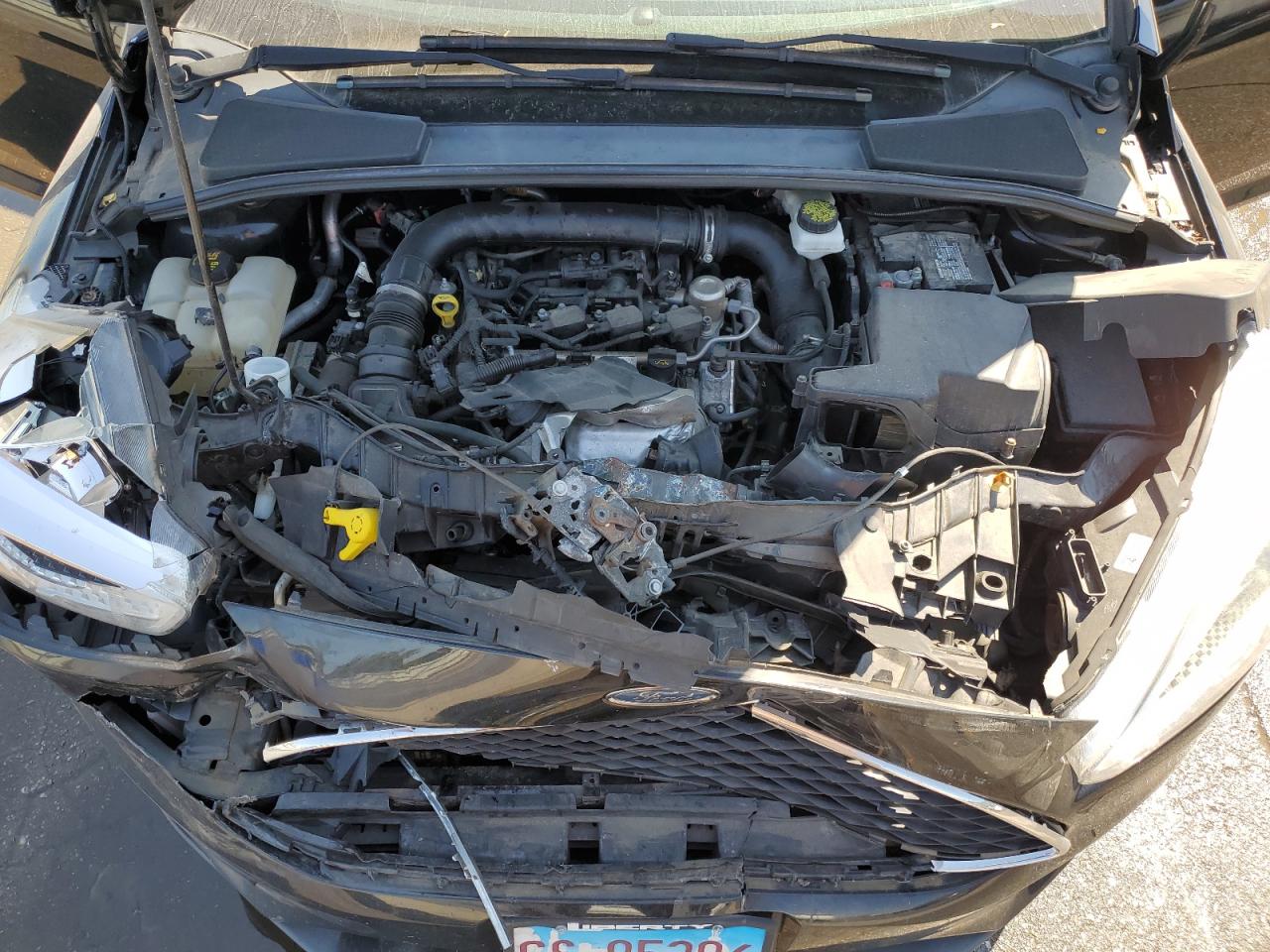 2018 Ford Focus Se VIN: 1FADP3FE9JL239196 Lot: 80323465