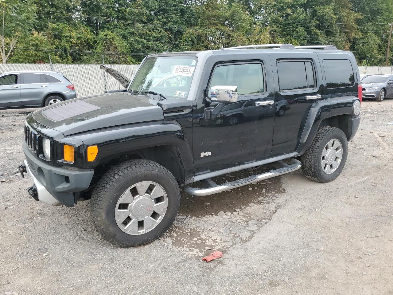 2008 Hummer H3 Alpha black suv gasoline 5GTEN13L288172782 photo #1