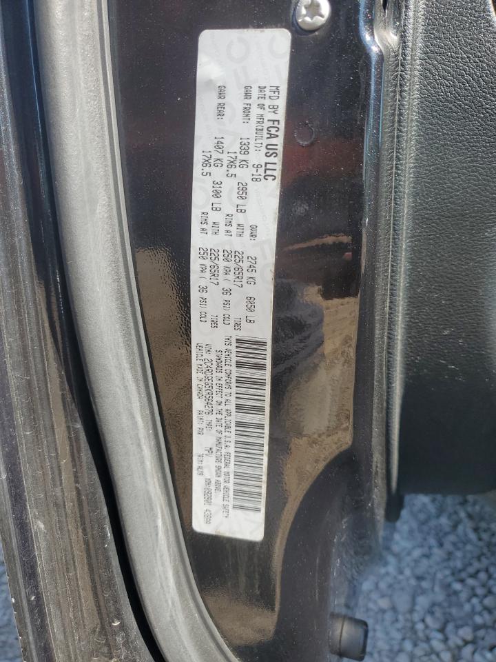 2019 Dodge Grand Caravan Gt VIN: 2C4RDGEG5KR564276 Lot: 80194605