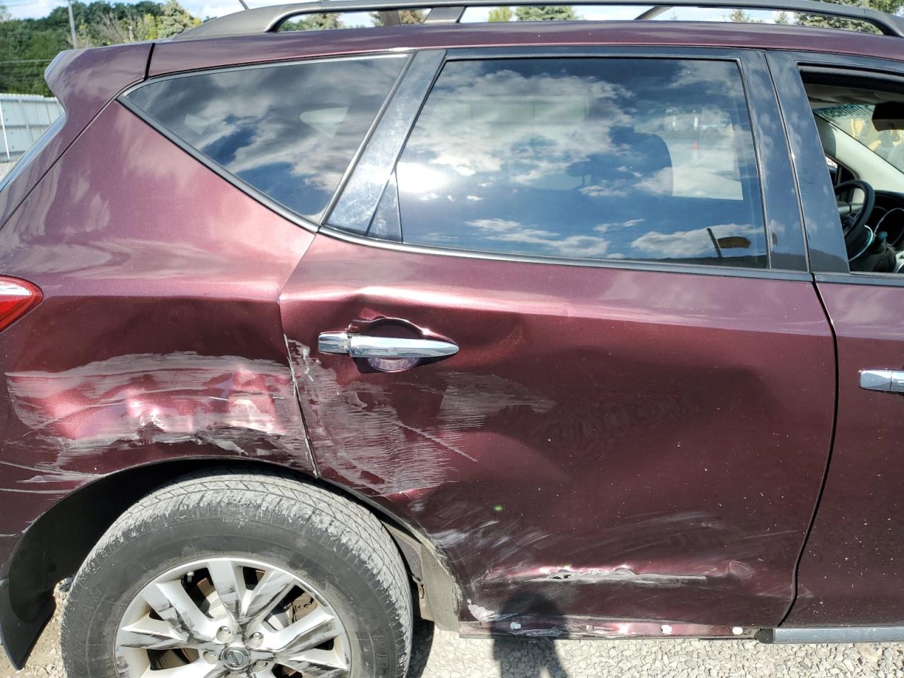 2014 Nissan Murano S VIN: JN8AZ1MW5EW519262 Lot: 71000955