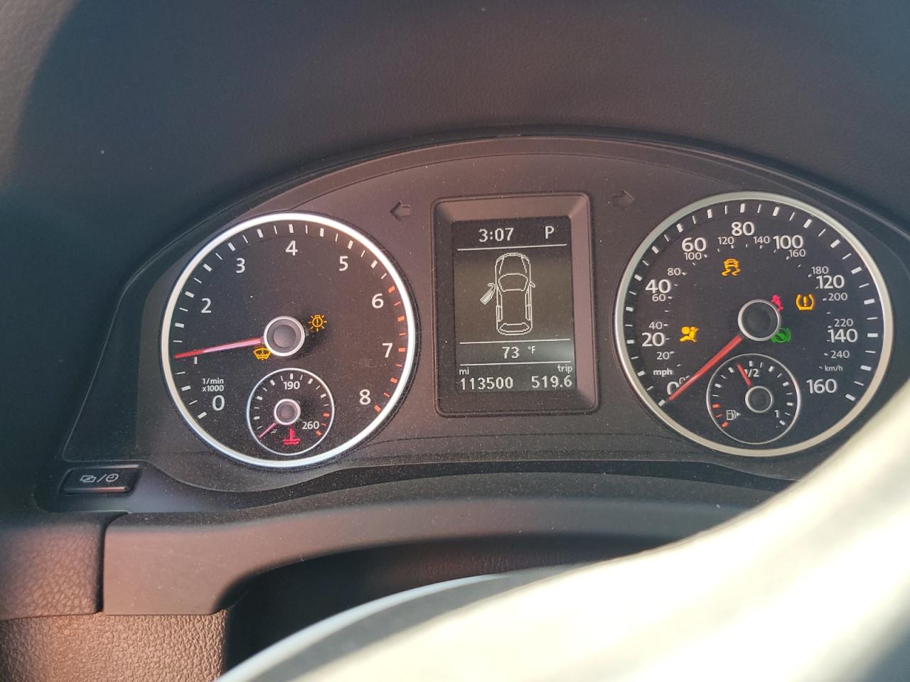 2016 Volkswagen Tiguan S VIN: WVGAV7AXXGW590074 Lot: 81805035