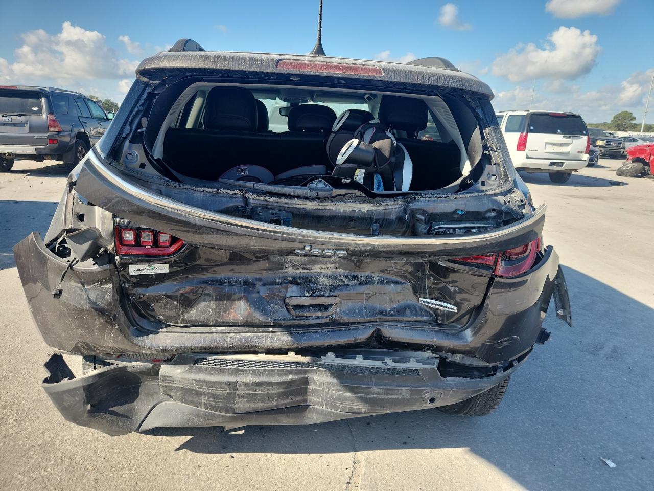 2021 Jeep Compass Latitude VIN: 3C4NJCBB8MT509989 Lot: 85675155