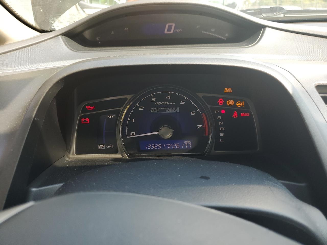 2009 Honda Civic Hybrid VIN: JHMFA362X9S009211 Lot: 81706955
