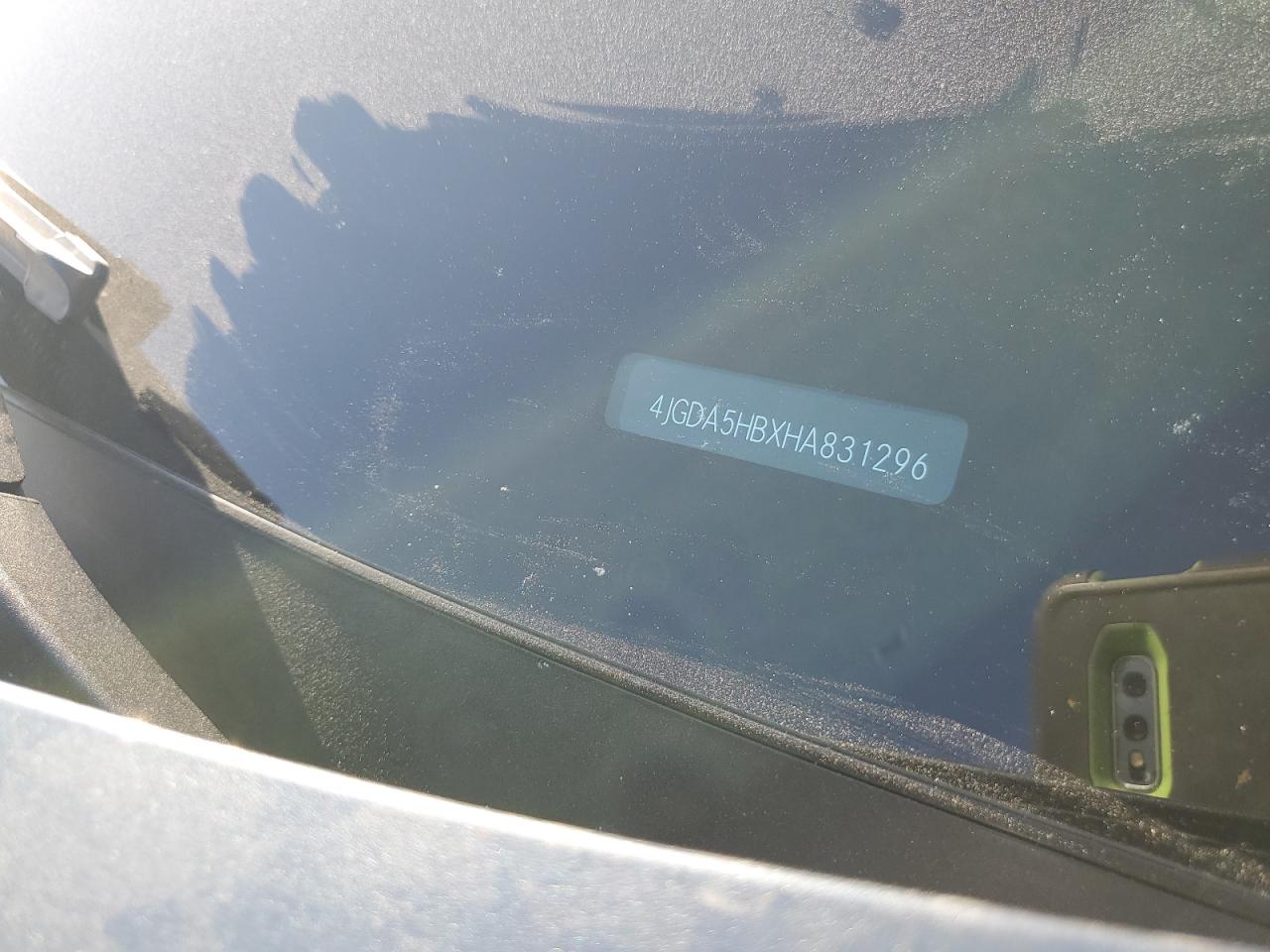 2017 Mercedes-Benz Gle 350 4Matic VIN: 4JGDA5HBXHA831296 Lot: 80753405