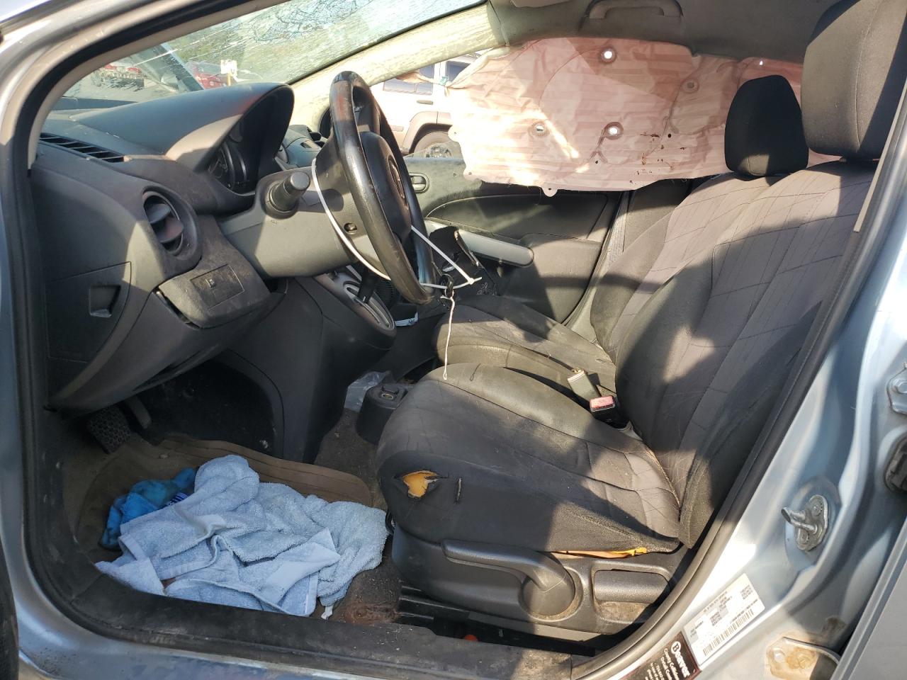 2013 Mazda Mazda2 VIN: JM1DE1KZ1D0155621 Lot: 71368705