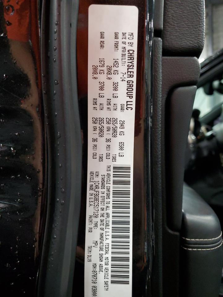 2014 Jeep Grand Cherokee Limited VIN: 1C4RJFBG8EC517120 Lot: 80539915