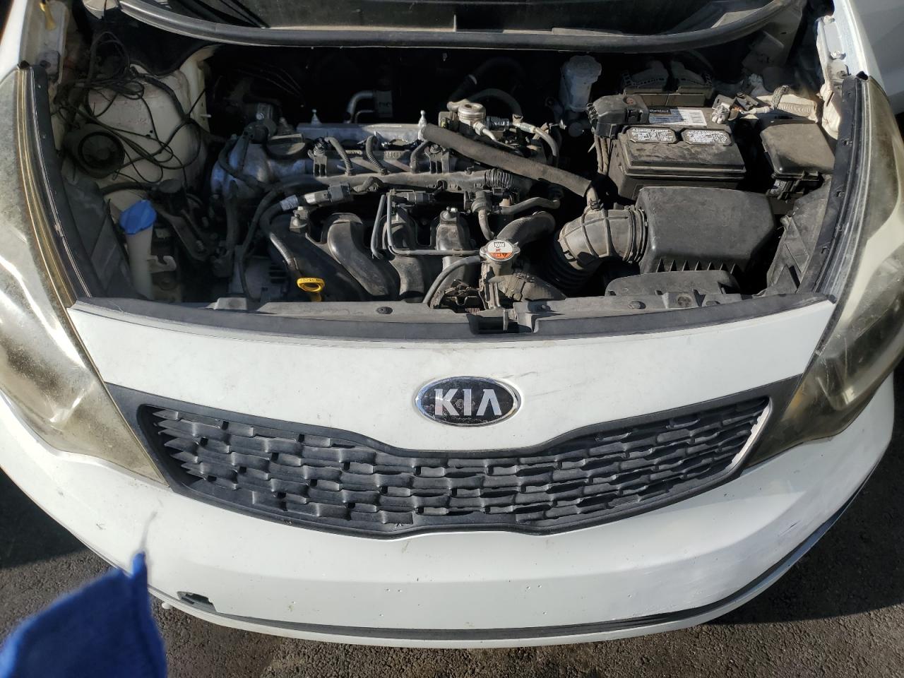 2014 Kia Rio Lx VIN: KNADM4A30E6357864 Lot: 80120935