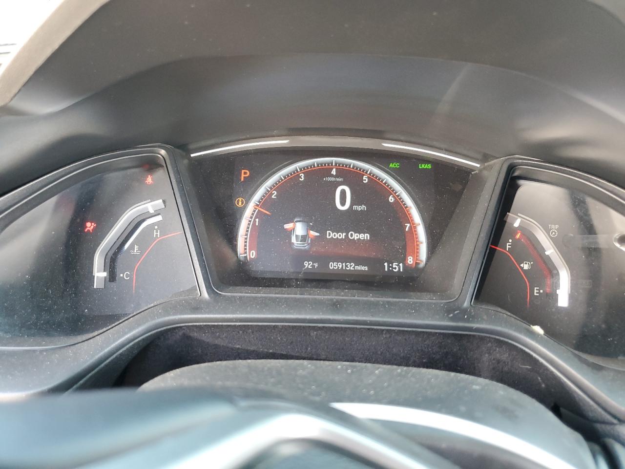 2019 Honda Civic Sport VIN: SHHFK7H49KU400792 Lot: 81743195