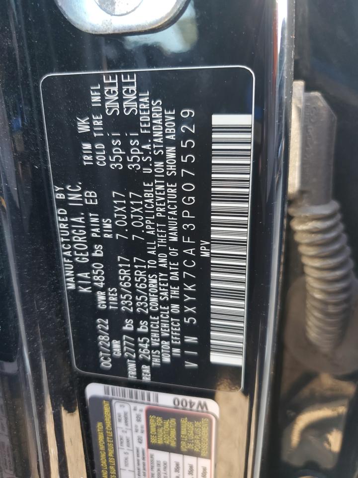 2023 Kia Sportage X-Pro VIN: 5XYK7CAF3PG075529 Lot: 80662055