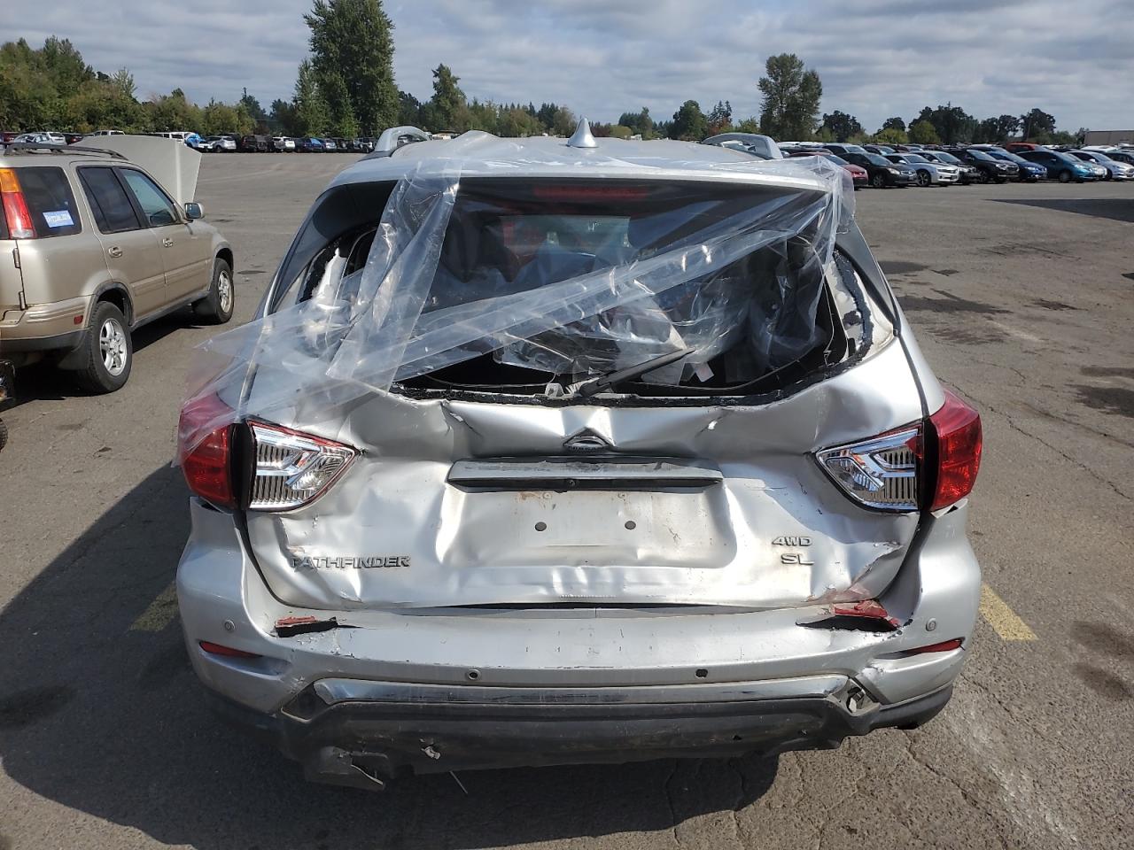 2019 Nissan Pathfinder S VIN: 5N1DR2MM0KC613734 Lot: 80393945