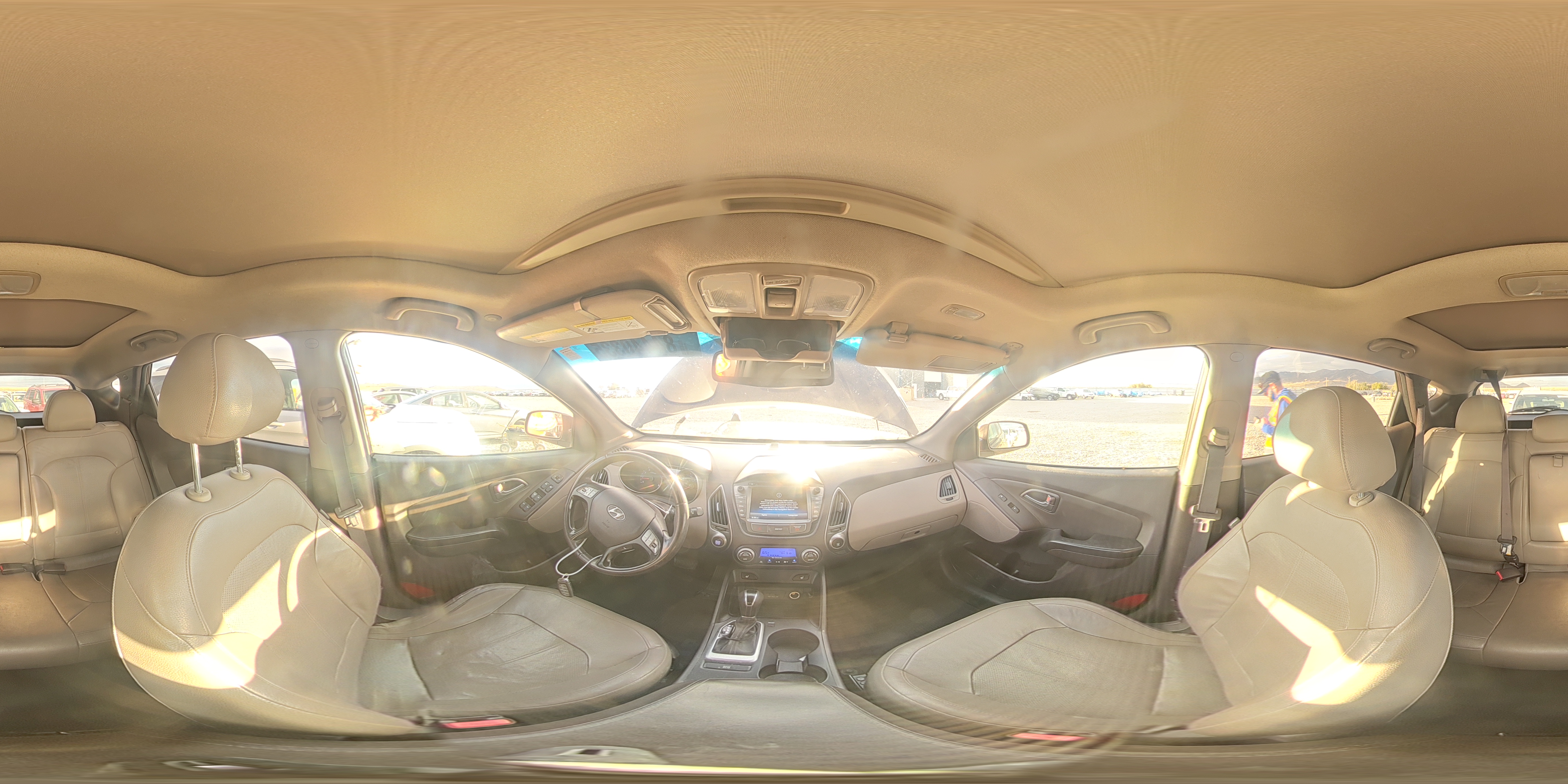 2014 Hyundai Tucson Gls VIN: KM8JUCAG7EU920239 Lot: 84440335