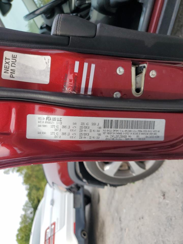 2020 Jeep Cherokee Limited VIN: 1C4PJLDB7LD564928 Lot: 84423435