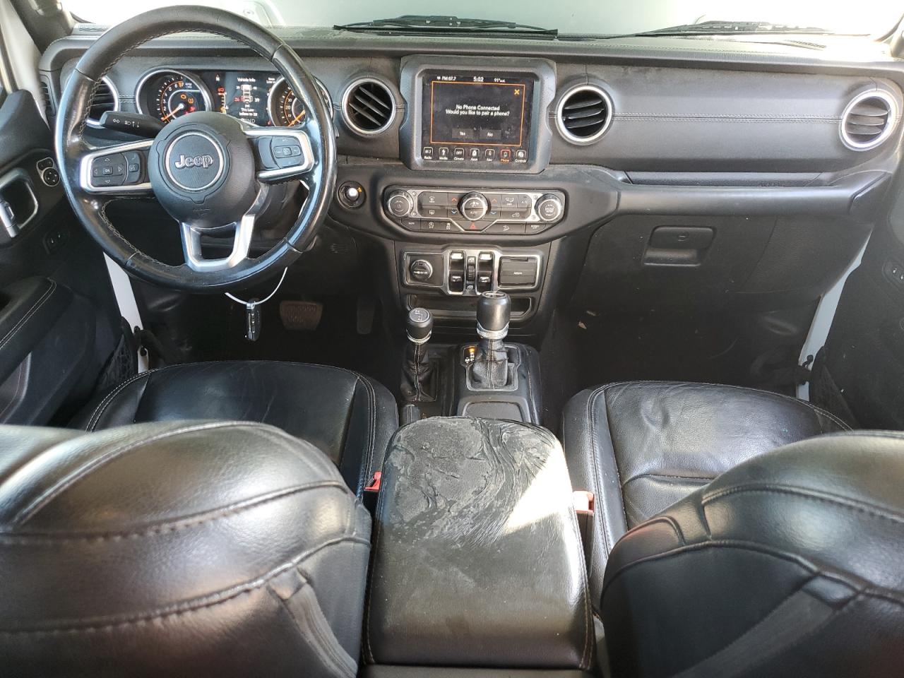 2019 Jeep Wrangler Unlimited Sahara VIN: 1C4HJXEG7KW651768 Lot: 80401965