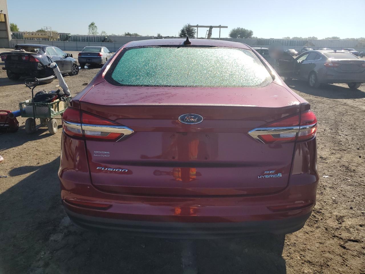 2019 Ford Fusion Se VIN: 3FA6P0LU9KR241391 Lot: 81803325
