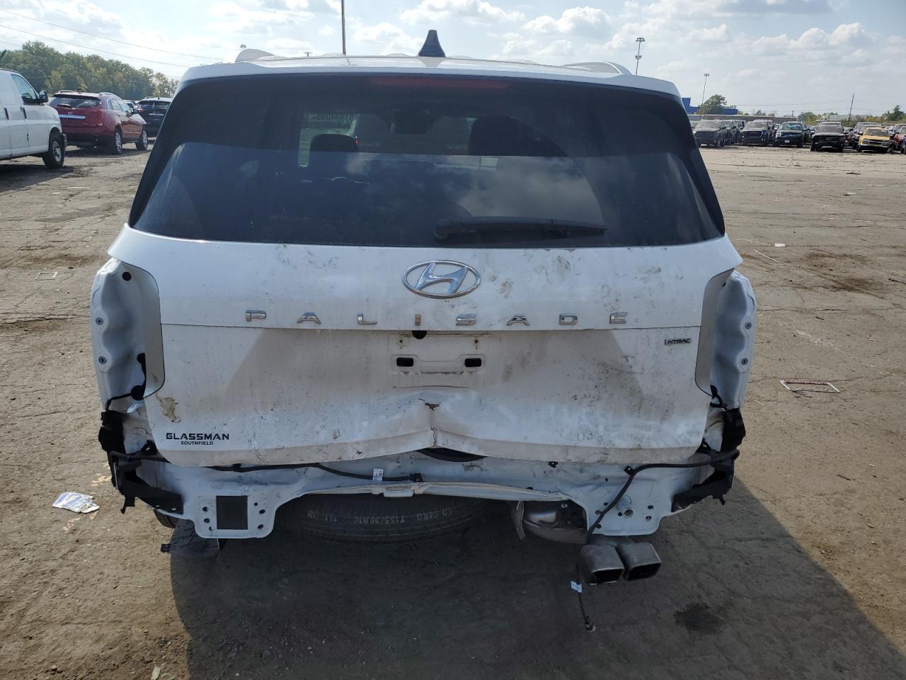 2025 Hyundai Palisade Sel VIN: KM8R2DGE3SU887868 Lot: 81033095