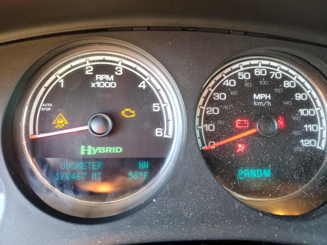 2009 Chevrolet Tahoe Hybrid VIN: 1GNFC13519R103619 Lot: 81939695