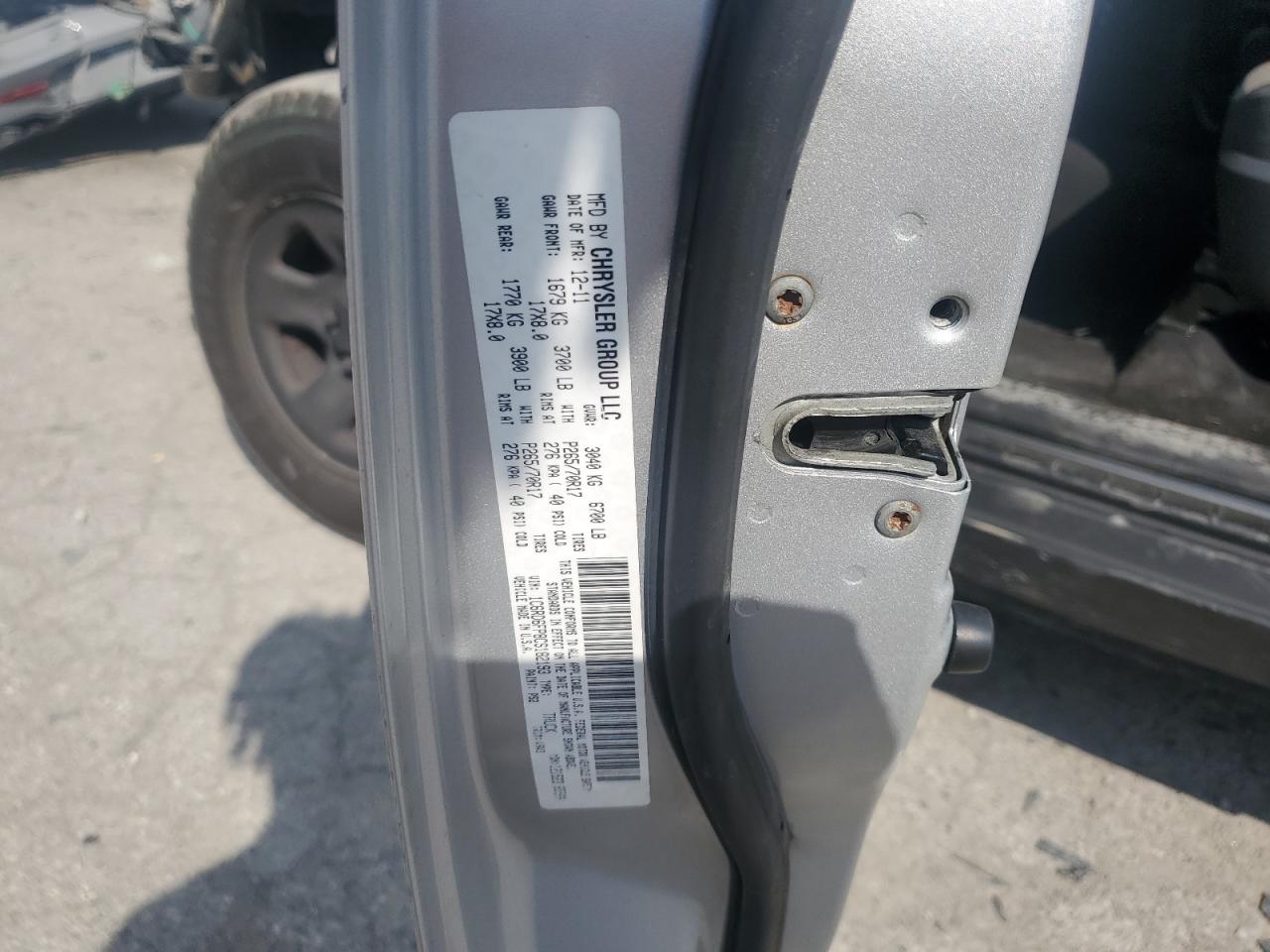 2012 Dodge Ram 1500 St VIN: 1C6RD6FP8CS182193 Lot: 80820525