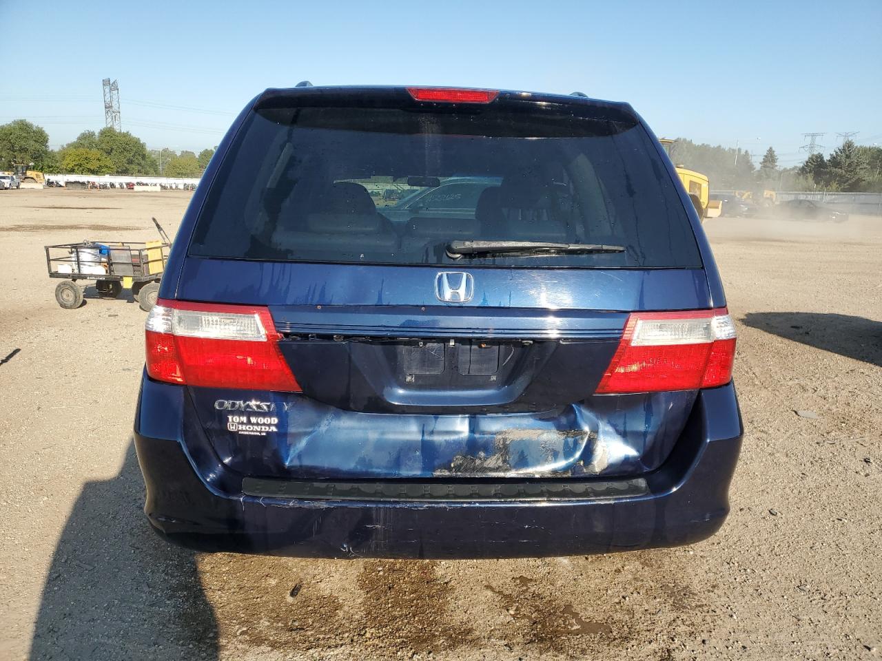 2007 Honda Odyssey Exl VIN: 5FNRL38707B077318 Lot: 71250165