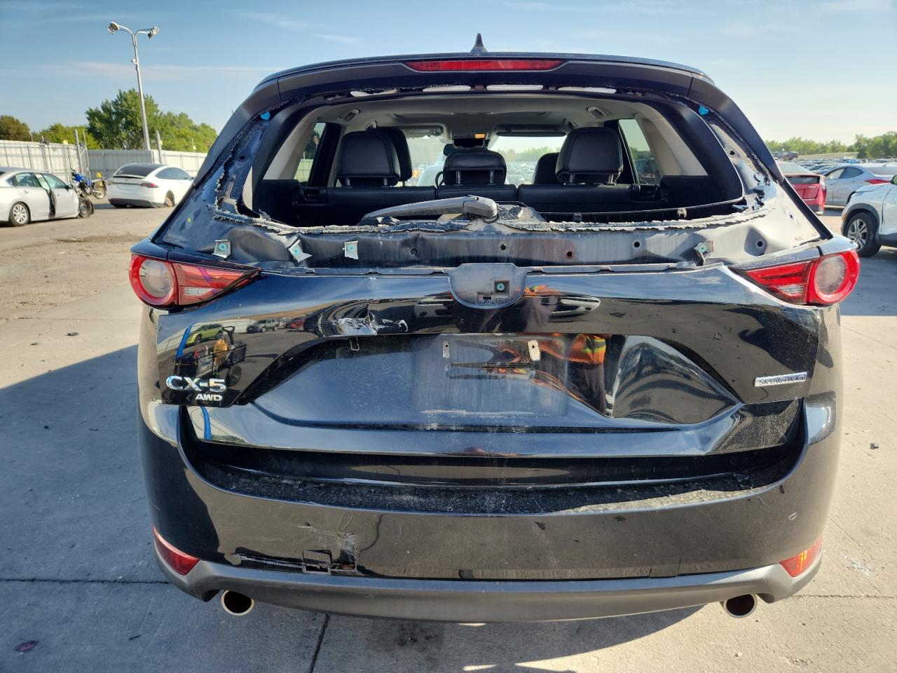 2020 Mazda Cx-5 Grand Touring VIN: JM3KFBDM8L0735210 Lot: 80127525