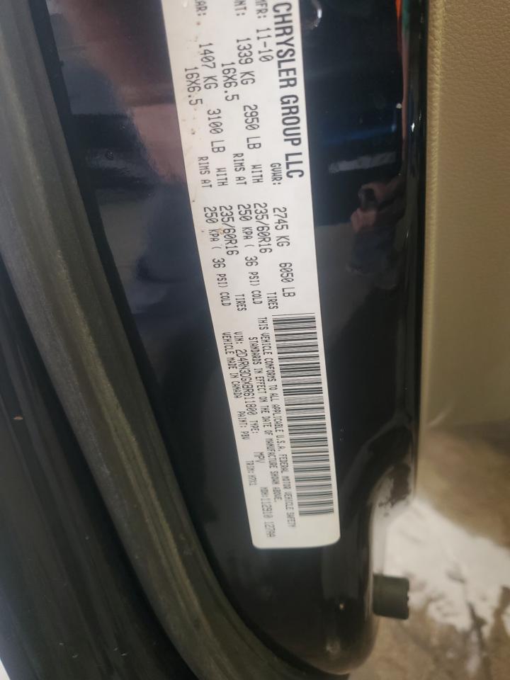 2011 Dodge Grand Caravan Mainstreet VIN: 2D4RN3DGXBR611800 Lot: 84710005