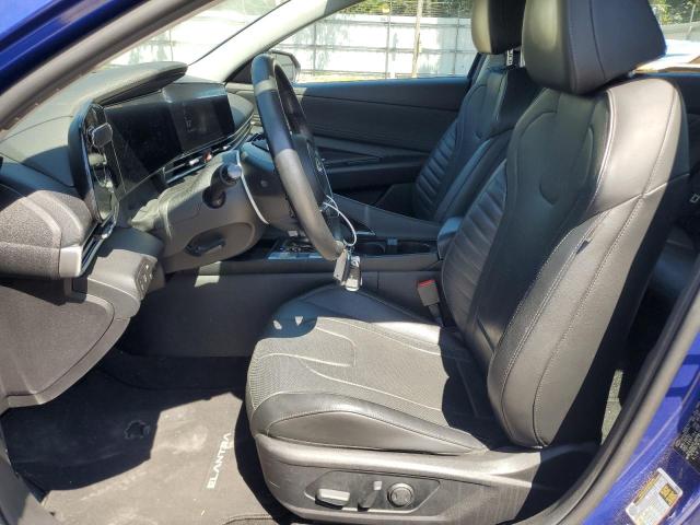  HYUNDAI ELANTRA 2021 Синий