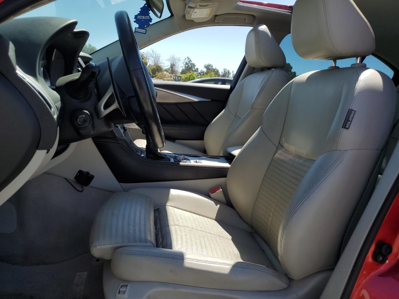 2017 Infiniti Q50 Red Sport 400 VIN: JN1FV7AP9HM850474 Lot: 71259075