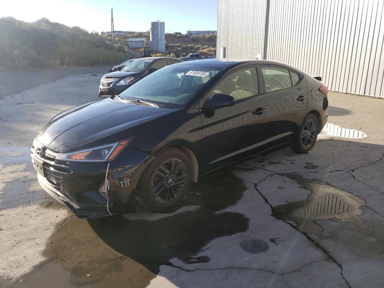 2019 Hyundai Elantra Sel black null gasoline 5NPD84LF1KH441272 photo #1