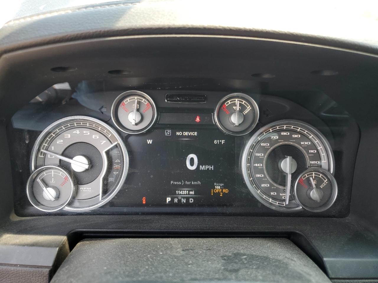 2017 Ram 1500 Longhorn VIN: 1C6RR7WT1HS626753 Lot: 71419795